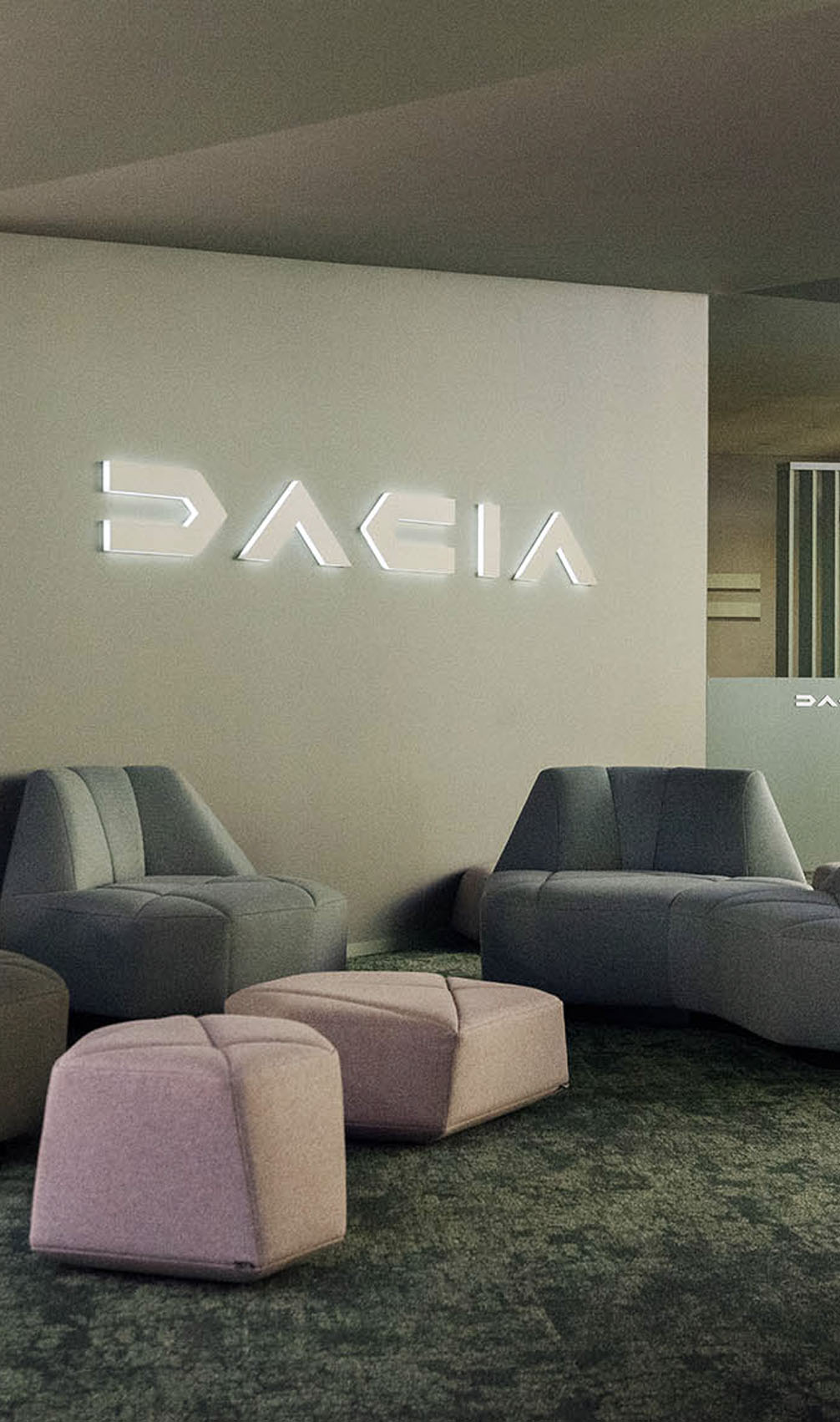 Costume Furniture design , Dacia , FID Paris