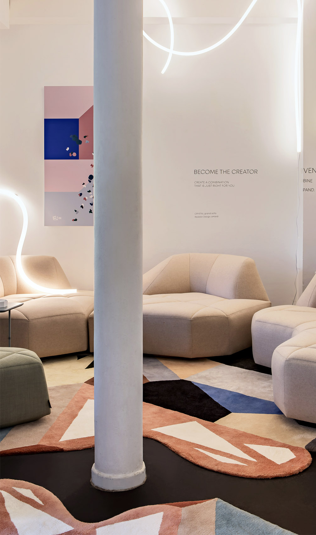 Costume Furniture design , Dacia , FID Paris