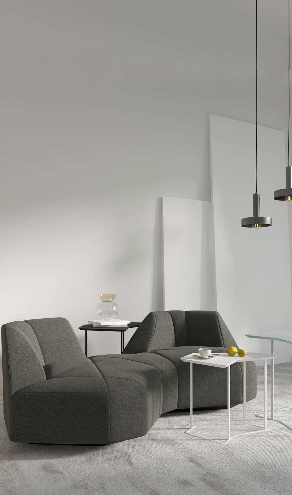 Modulable Sofa, CRYSTAL Sofa, Design Sahar Famouri, FID Paris