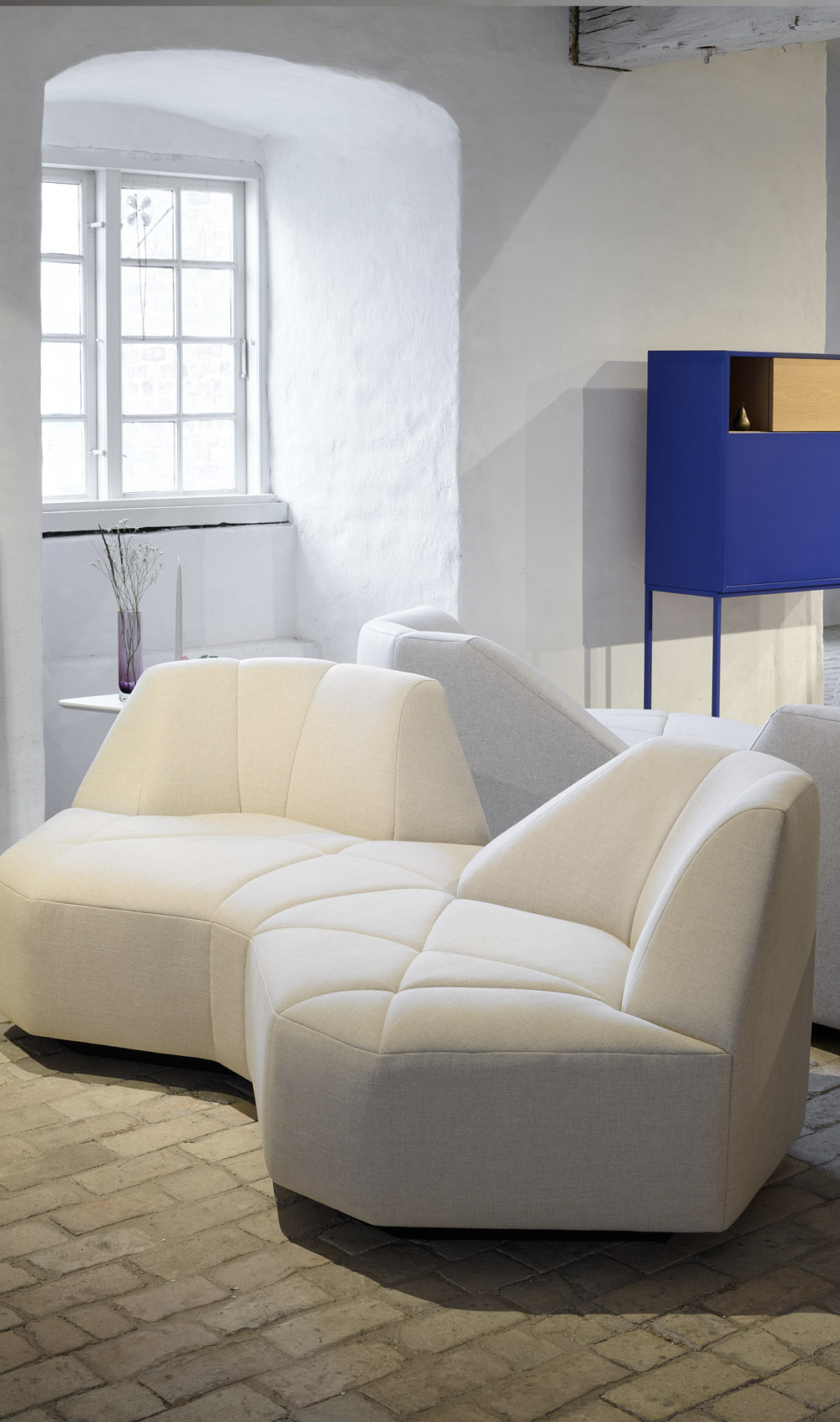 Copenhagen Design week canapé modulable crystal signé sahar famouri studio