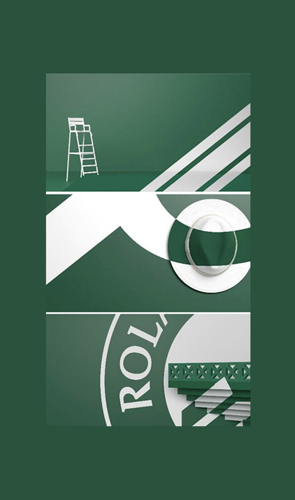 Roland Garros signé Direction Artistique sahar famouri studio