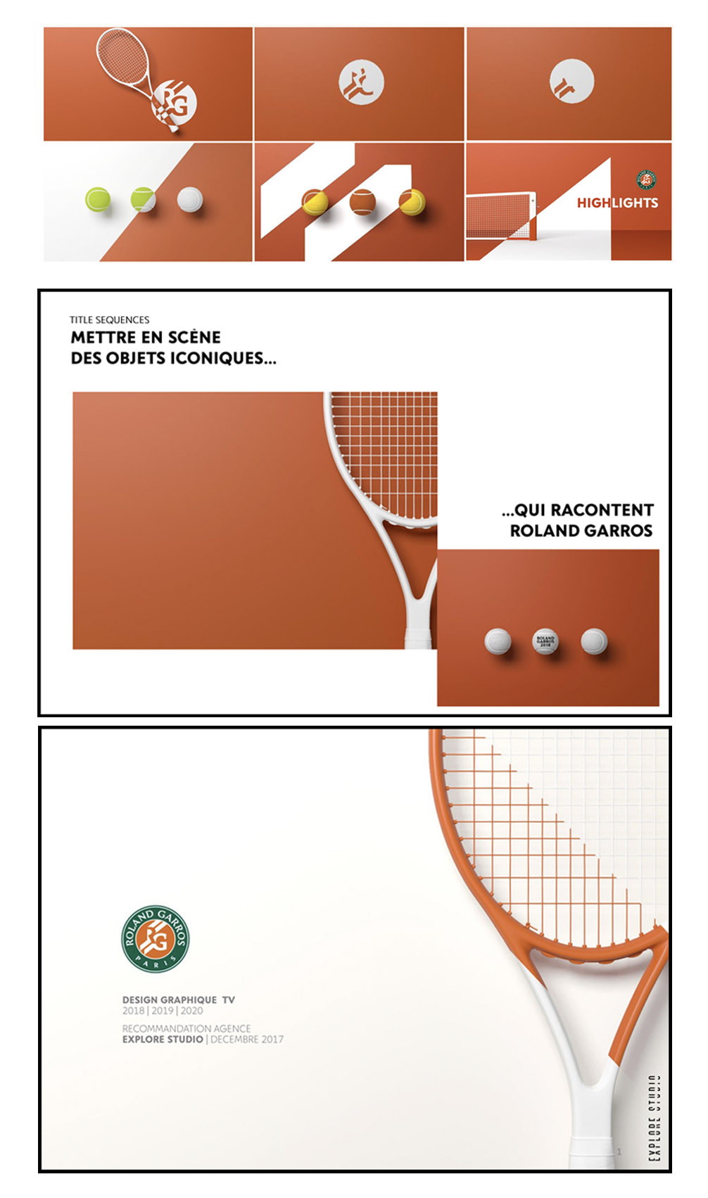 Roland Garros signé Direction Artistique sahar famouri studio
