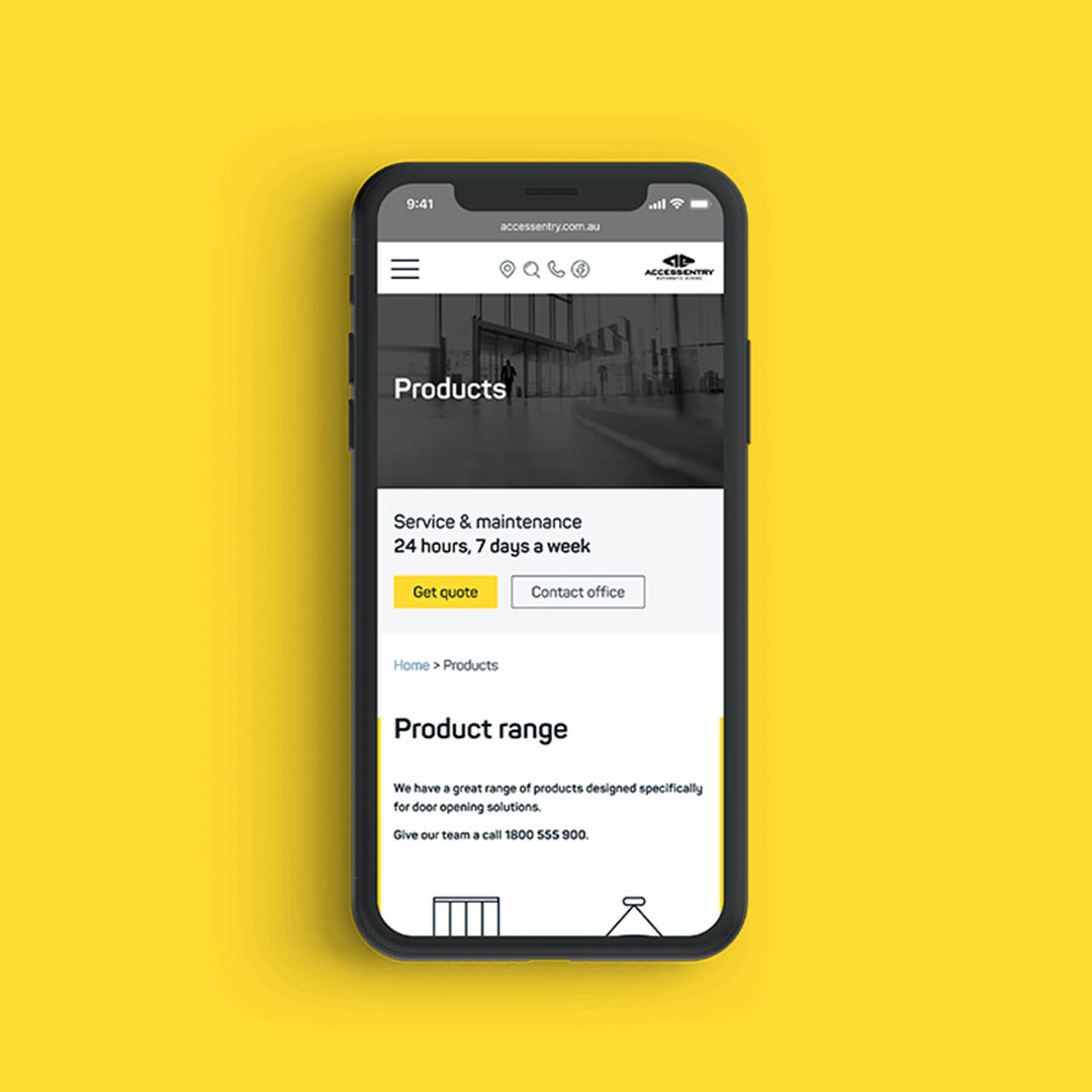 Access Entry website design and development