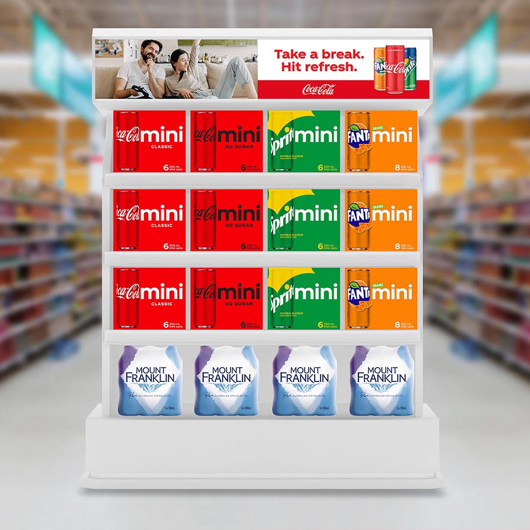 Coca Cola Point-Of-Sale Merchandising