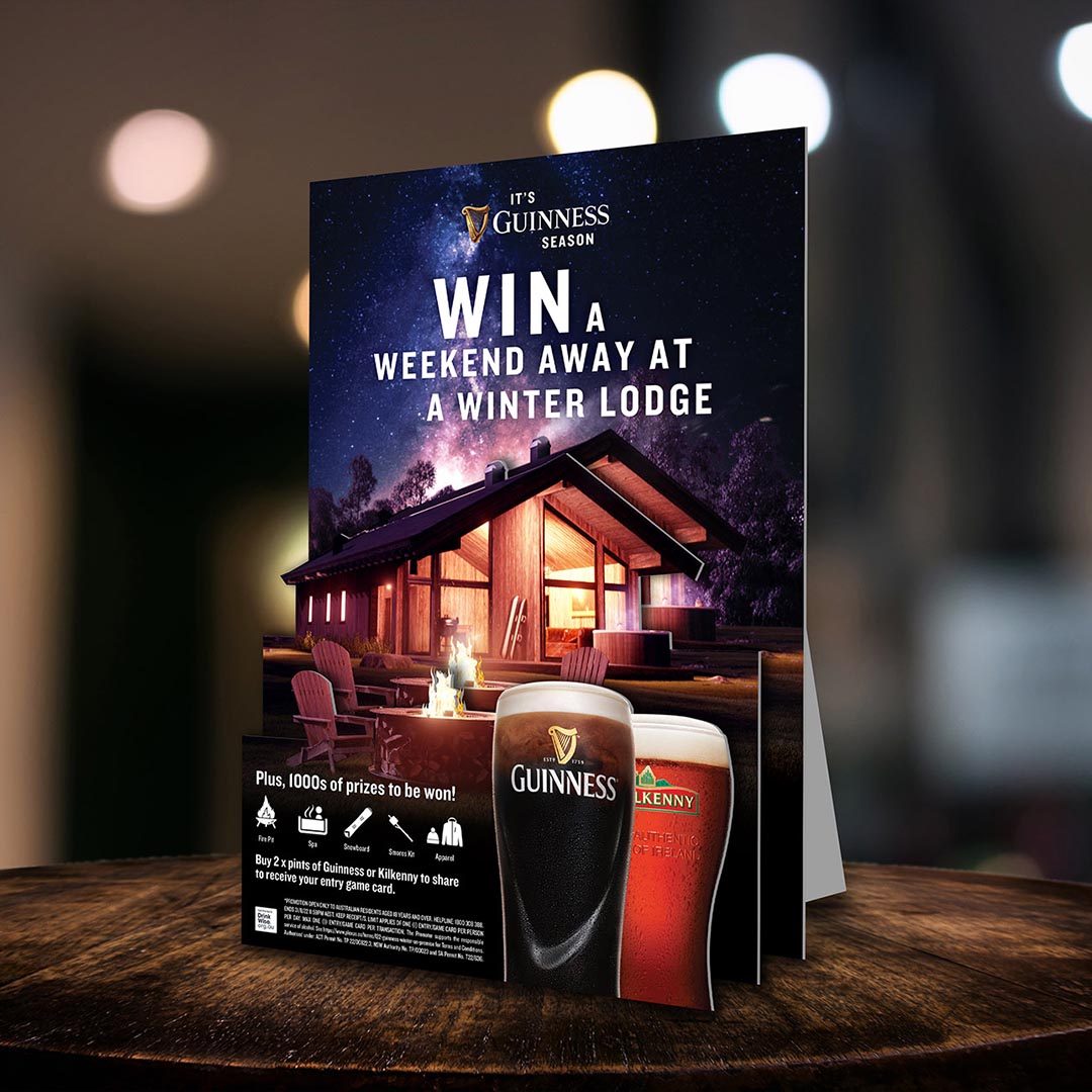 Guinness Season Marketing Collateral