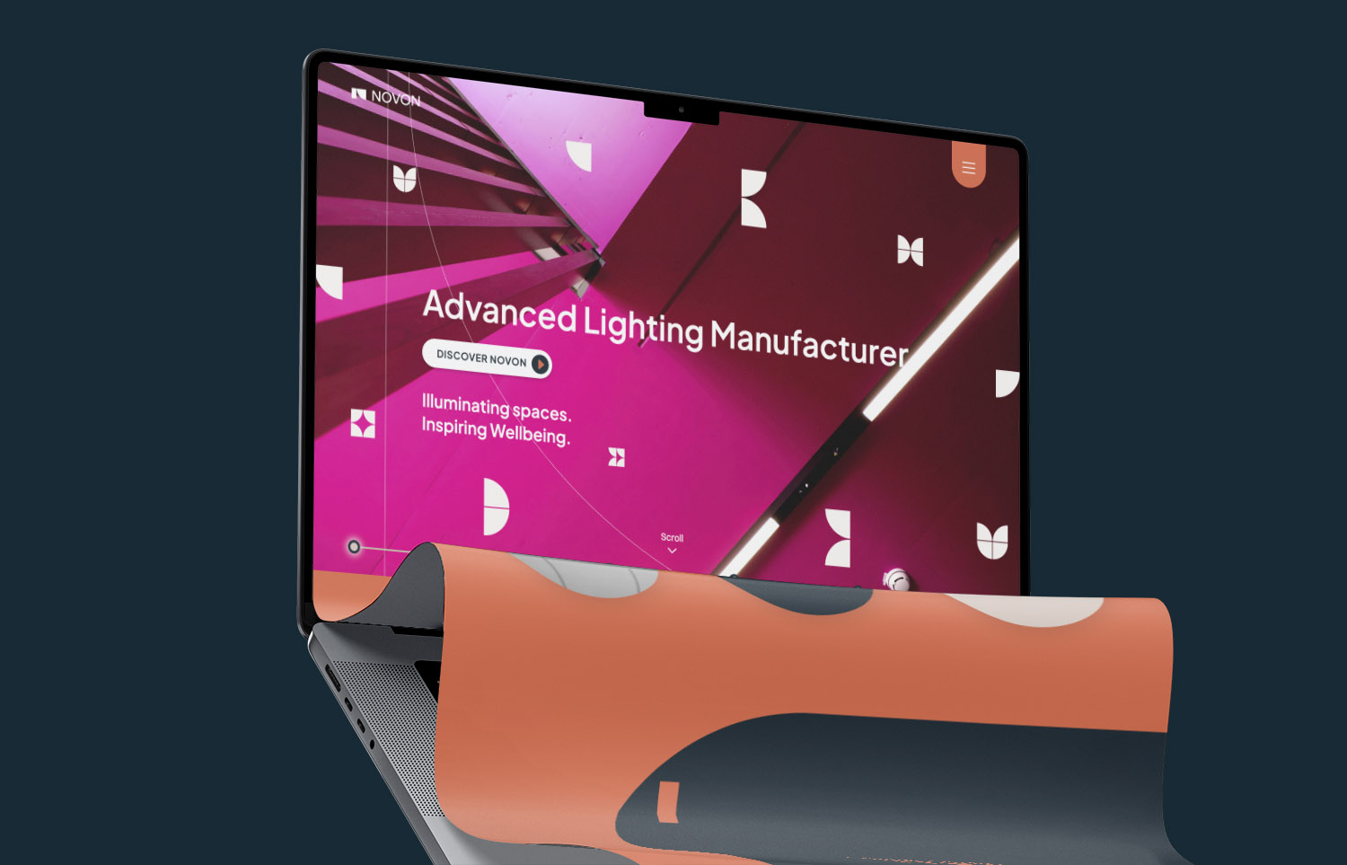 Novon Lighting website