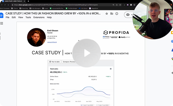 Learn how we scaled a UK fashion brand by +100% in 6 months