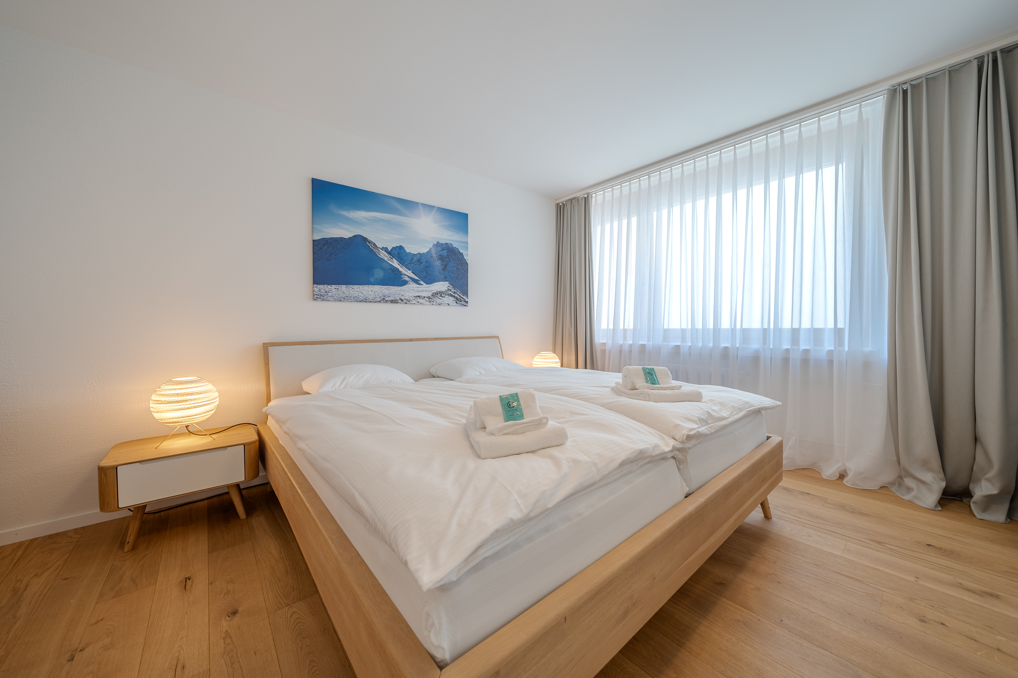 Doppelbett - Zwei Gäste