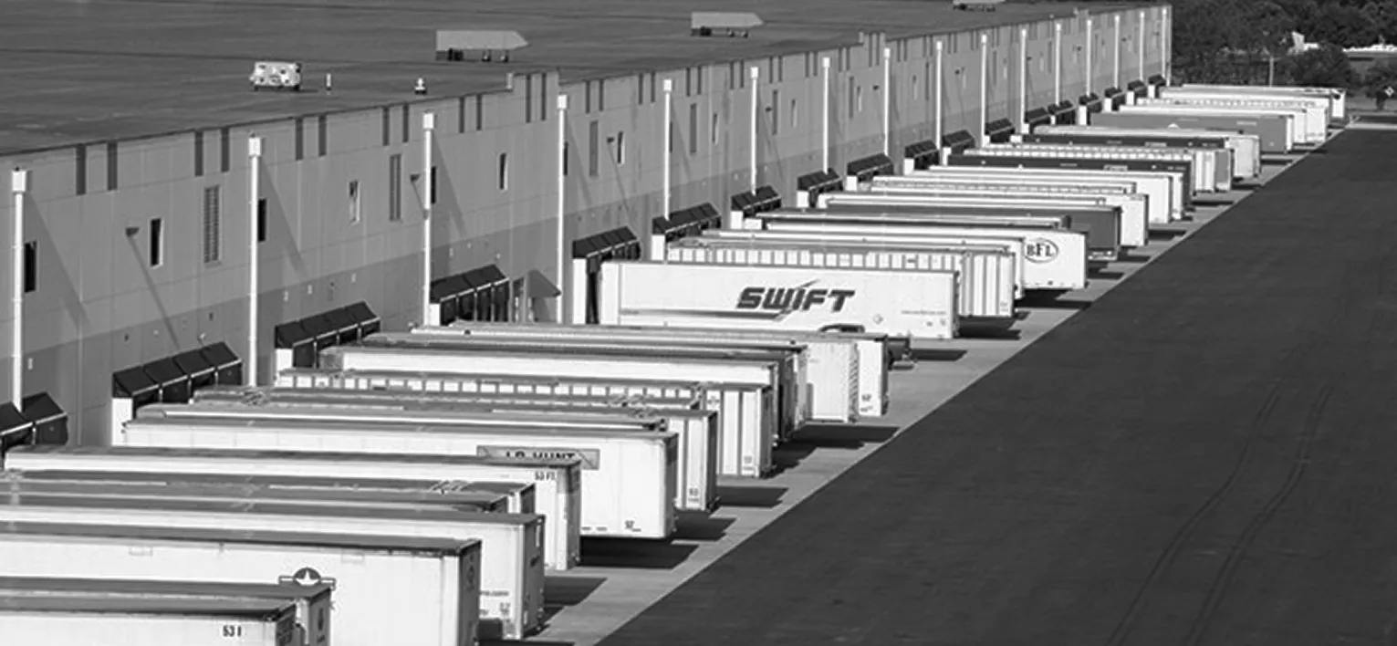 Real-time visibility with yard management system