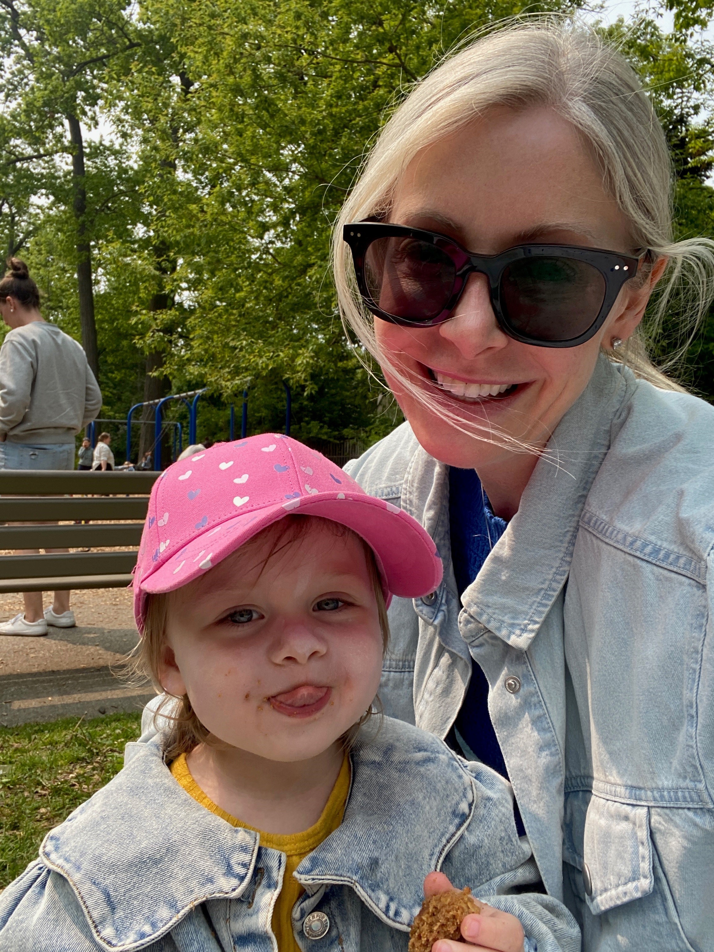 Lori and Ruby at the park