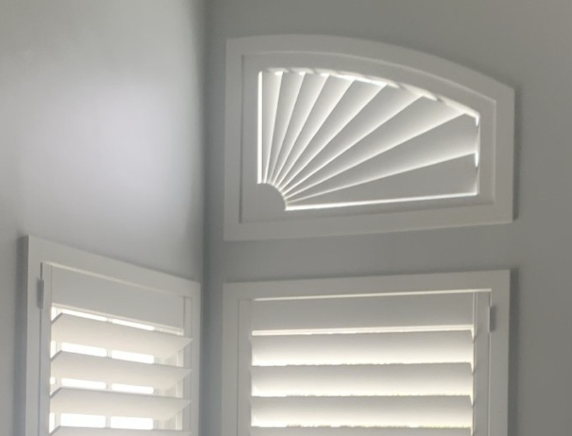 Shutter example that has a sun type shape