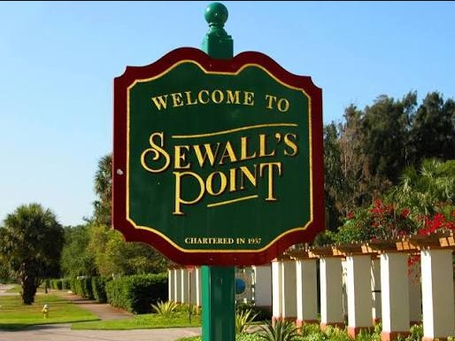 Town of Sewall's Point, FL sign — APShutters serves the local community