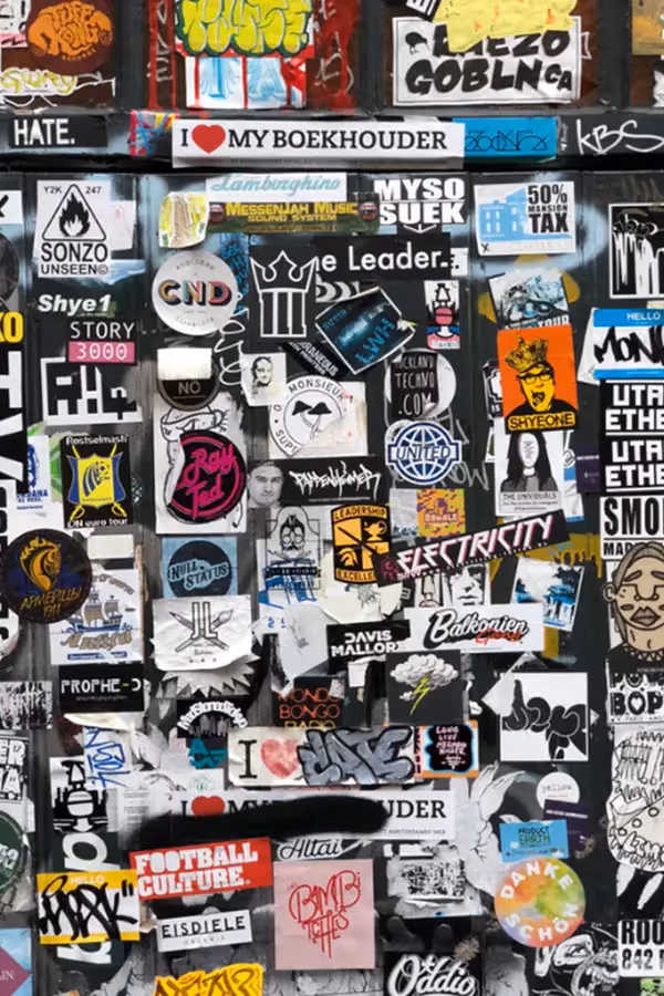 An organized workspace showcasing various logo files with clear naming conventions, reflecting the importance of professional file management in graphic design.