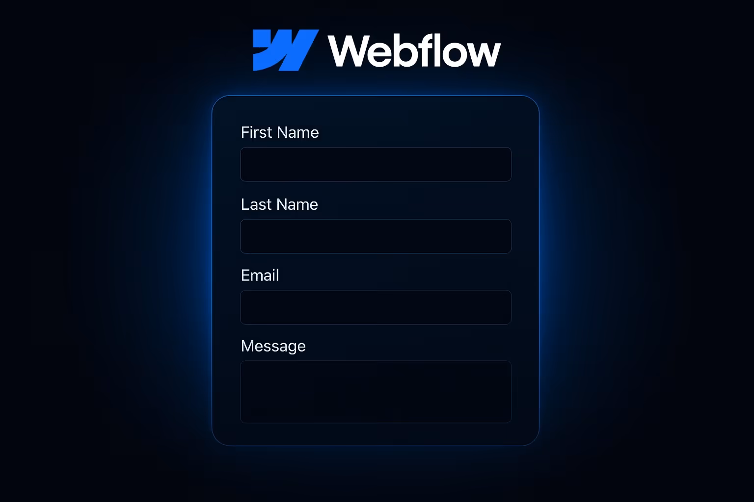 An image illustrating the process of fixing missing form labels in Webflow, highlighting the steps to update email notification templates and restore essential information for lead processing.