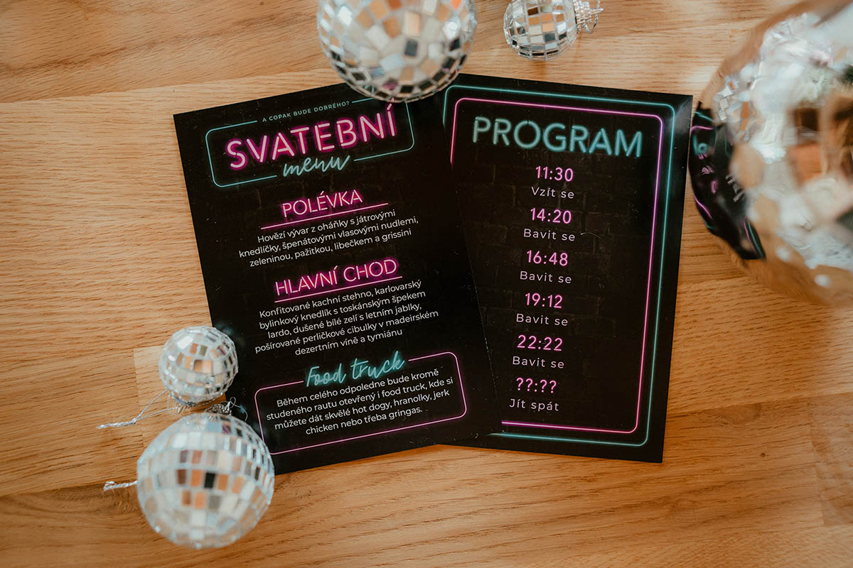 Svatební program na pohodu na Smrčinách
