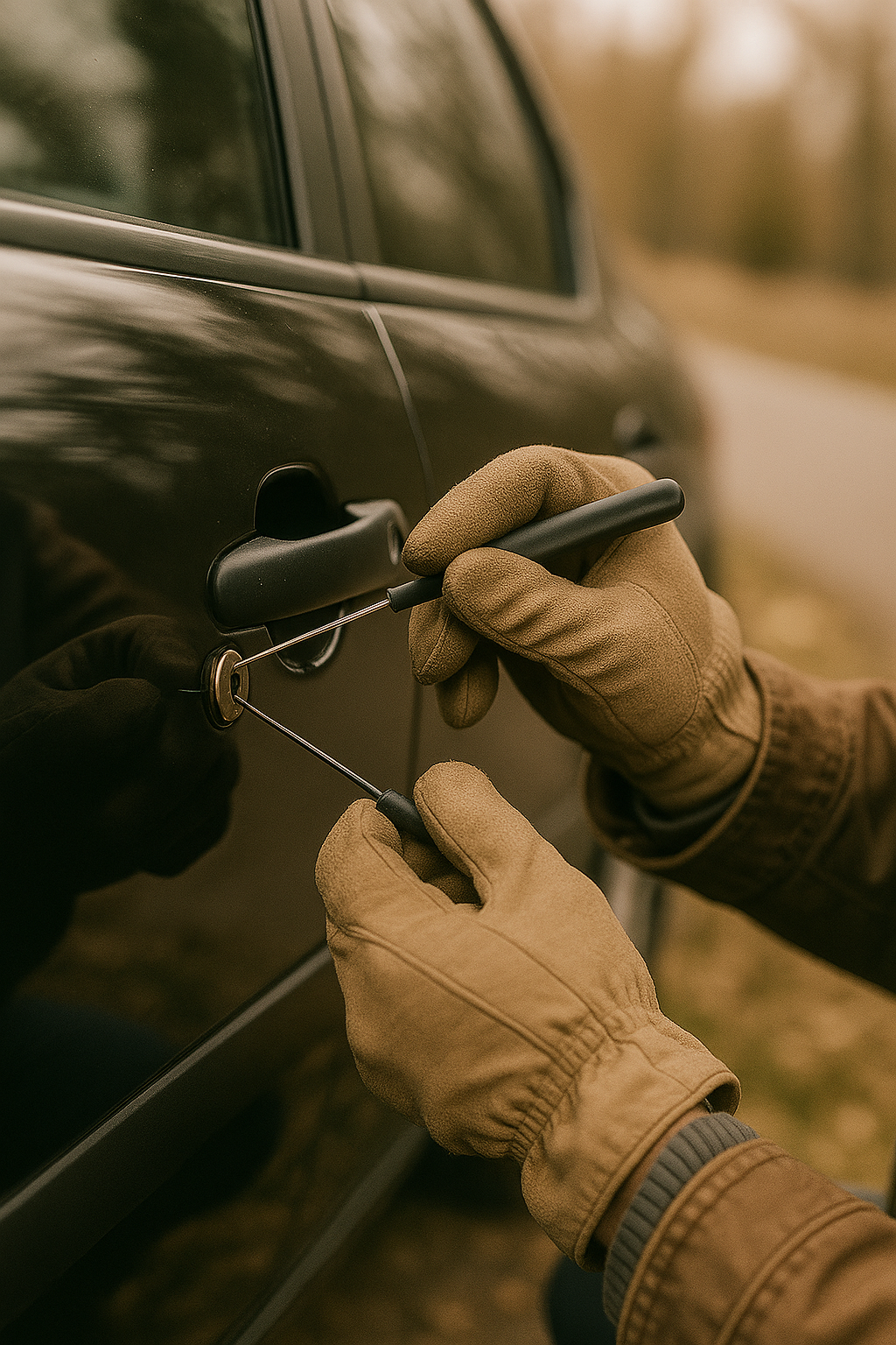 image of a person entering a vehicle