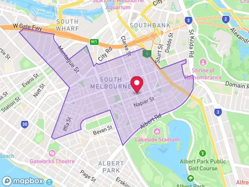 Interactive map preview