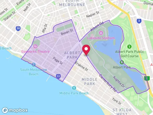 Interactive map preview