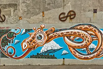 streetart in fitzroy