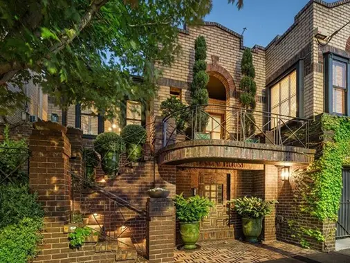 the image of a period home in south yarra's domain precinct