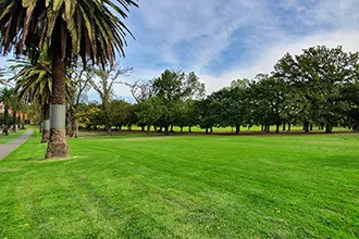 an image of fawkner park in south  yarra