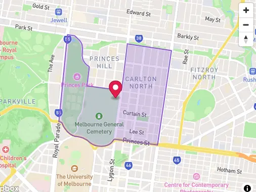 Interactive map preview