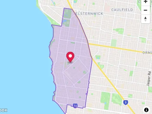 Interactive map preview