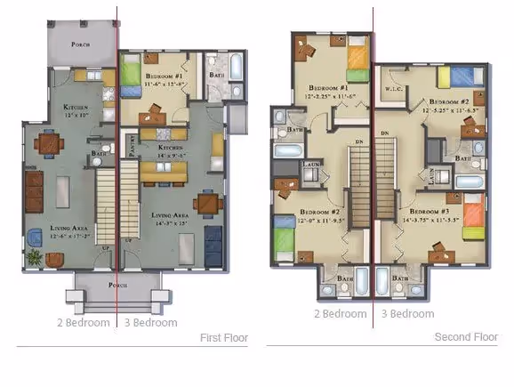 The Spruce floor plan layout
