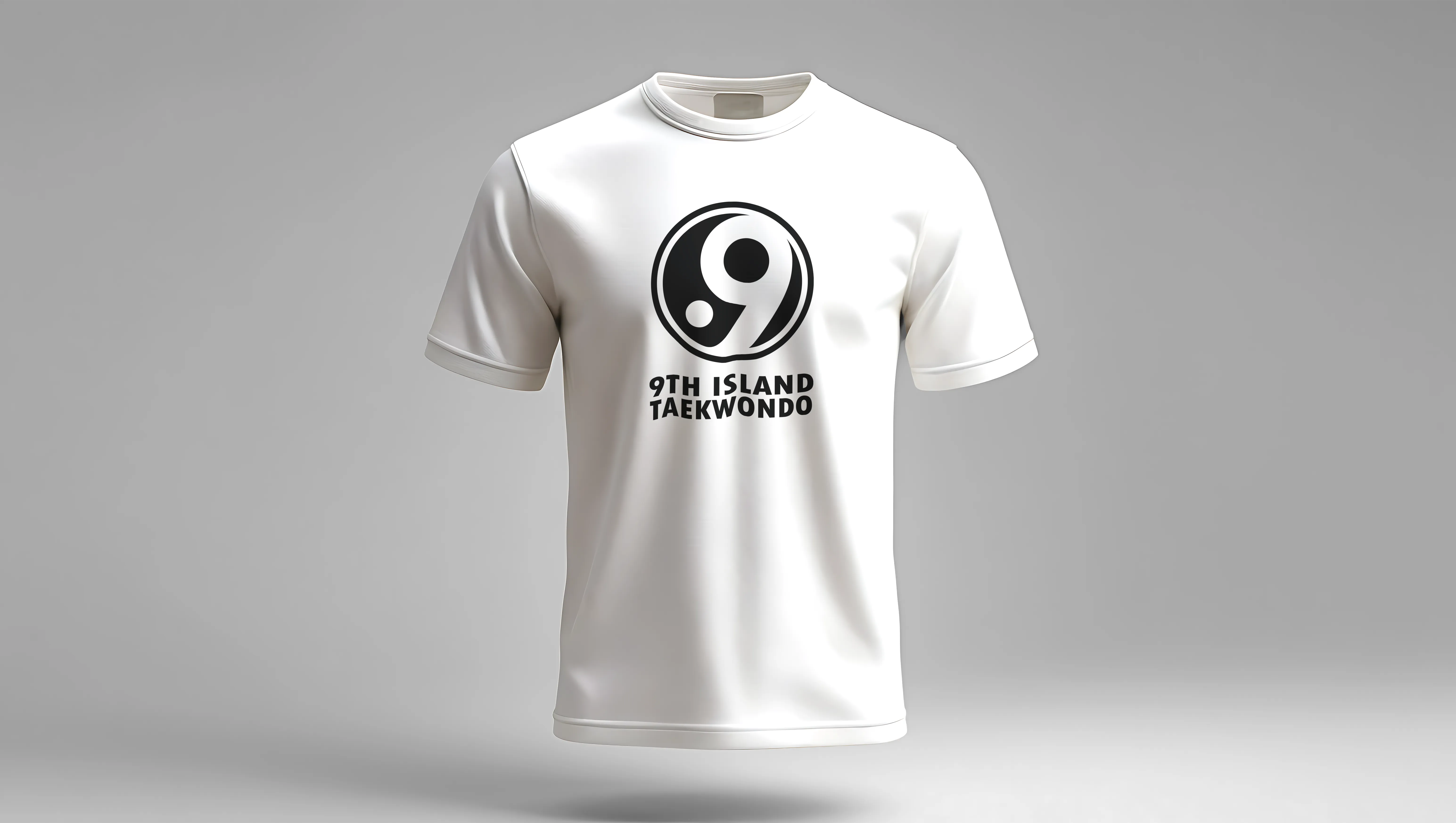 White t-shirt with logo