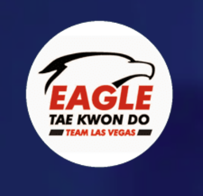 Website homepage for Eagle Taekwondo Las Vegas