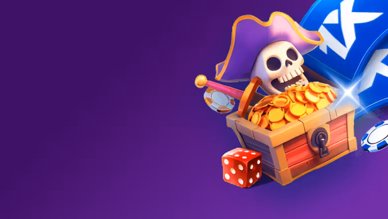 1xBet Casino Card Background