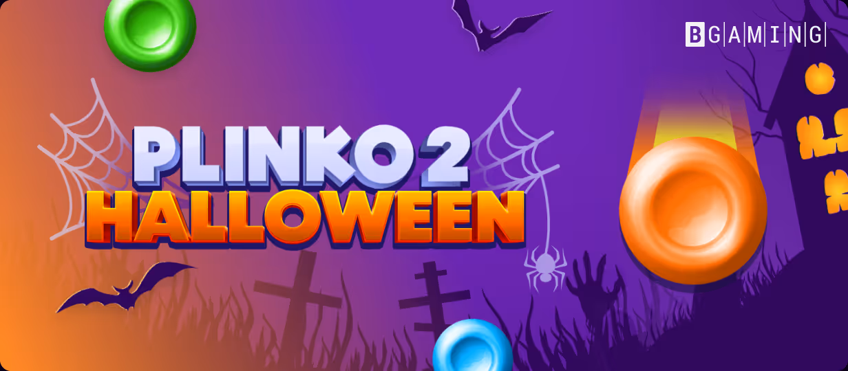 Plinko 2 Halloween BGaming Banner Wide