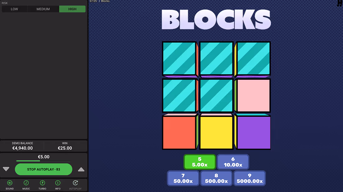 Blocks Dare2Win Screenshot