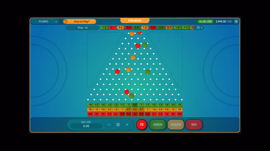 Plinko Spribe Desktop Screenshot