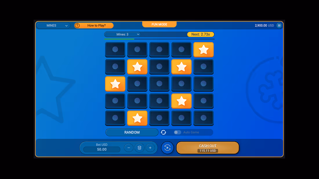 Mines Spribe Desktop Screenshot