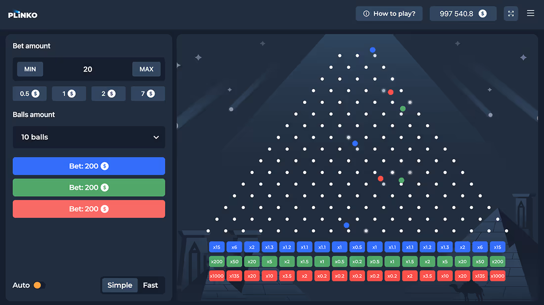 Plinko 1000 Screenshot