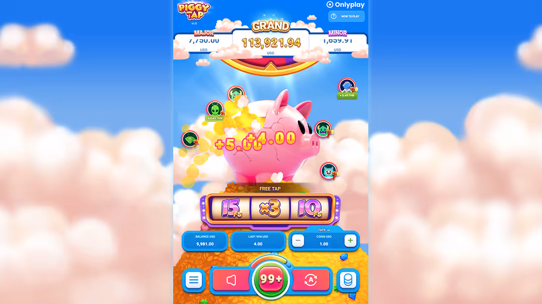 Piggy Tap Onlyplay Screenshot