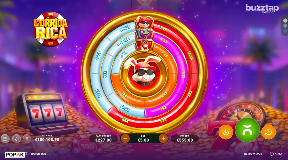 Corrida Rica PopOK Gaming gameplay screenshot