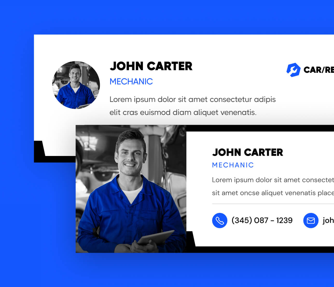 CarRepair X - Email Signature Included - Automotive Webflow Template
