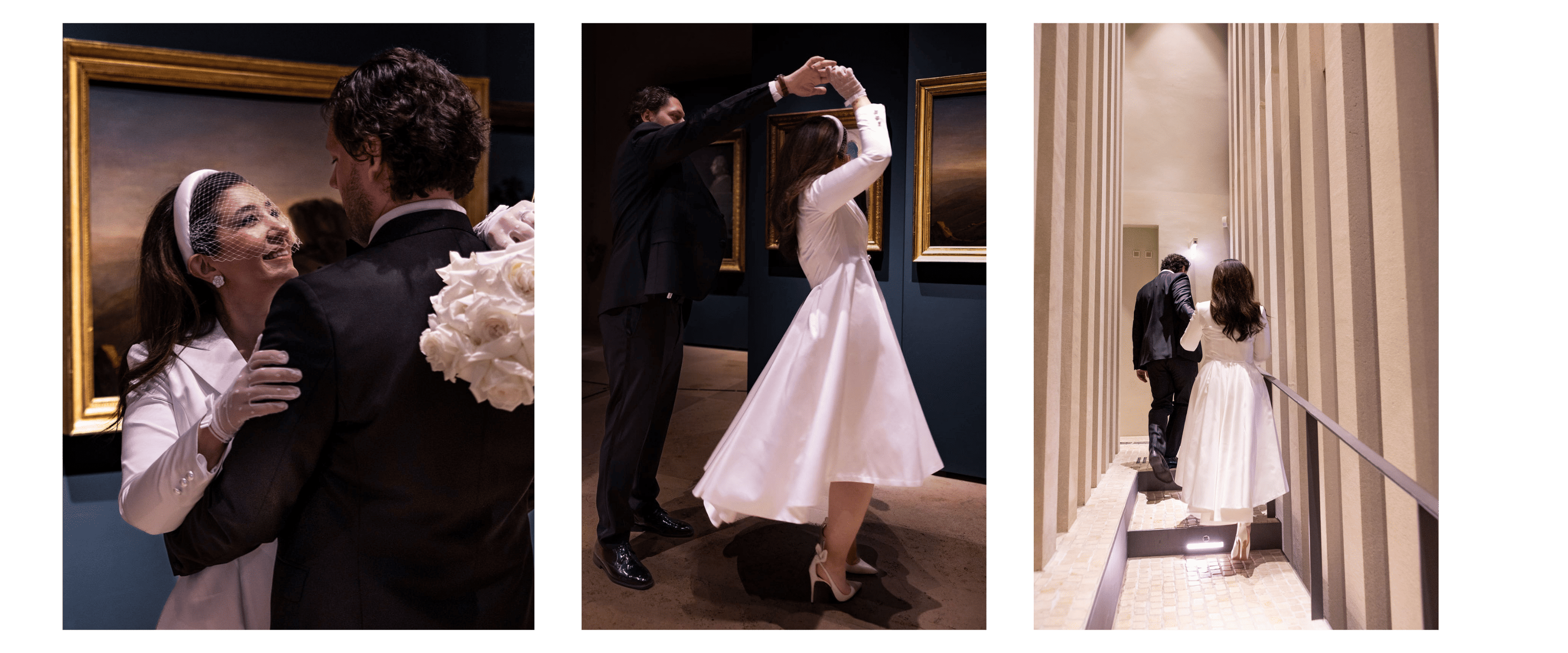 Die besten Fotograf:innen für Museumshochzeiten Rosa&Lynn