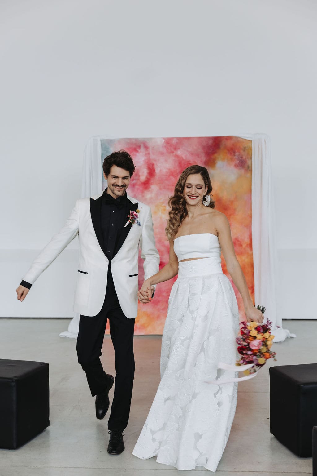 Artsy Spring Wedding Alte Schildkröt Fabrik Mannheim Künstlerin Olga David