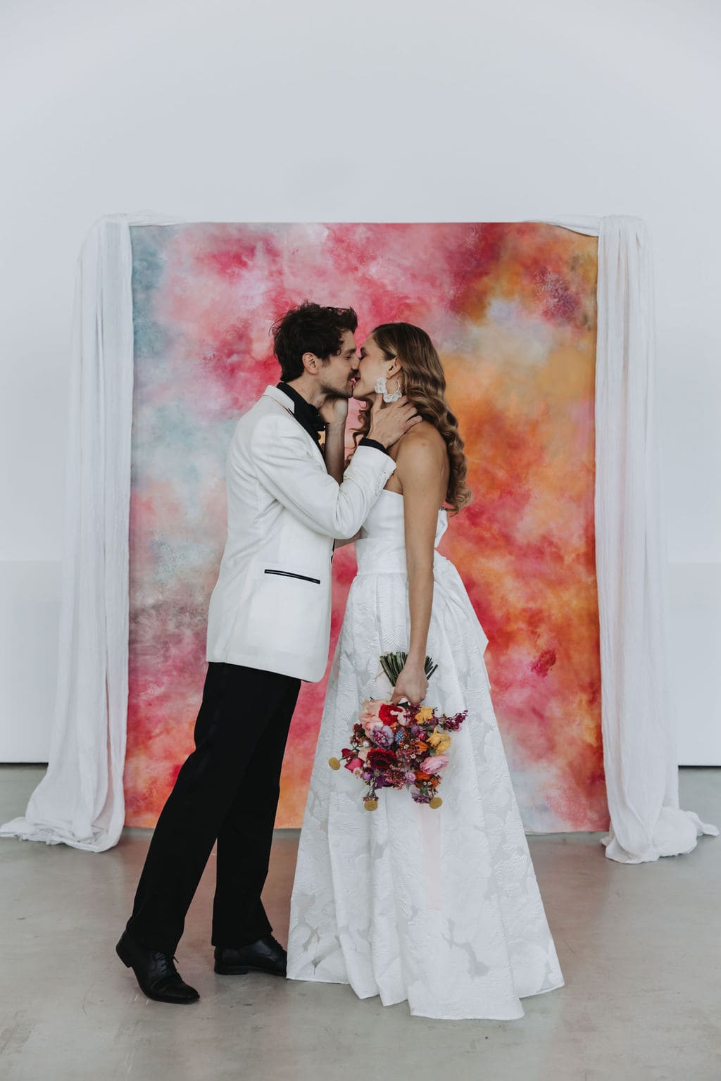 Artsy Spring Wedding Alte Schildkröt Fabrik Mannheim Künstlerin Olga David