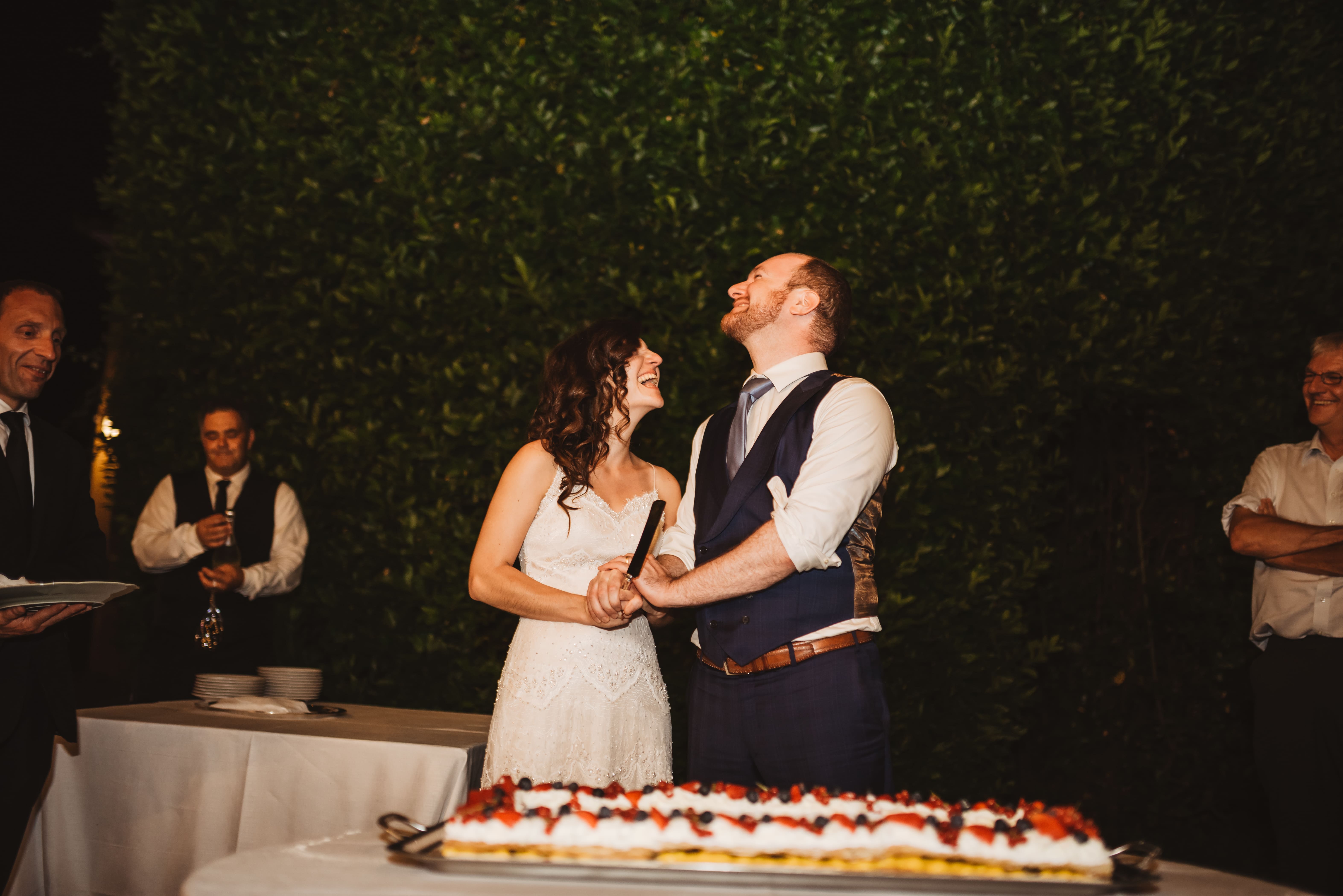 Destination Wedding Italy Wedding Cake Millefoglie