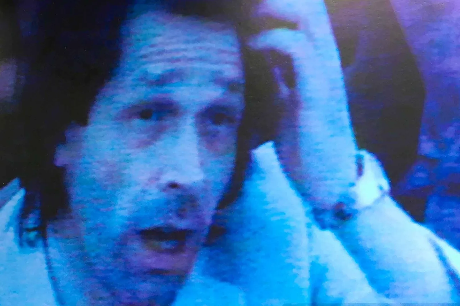 Peter Saville talking on TV