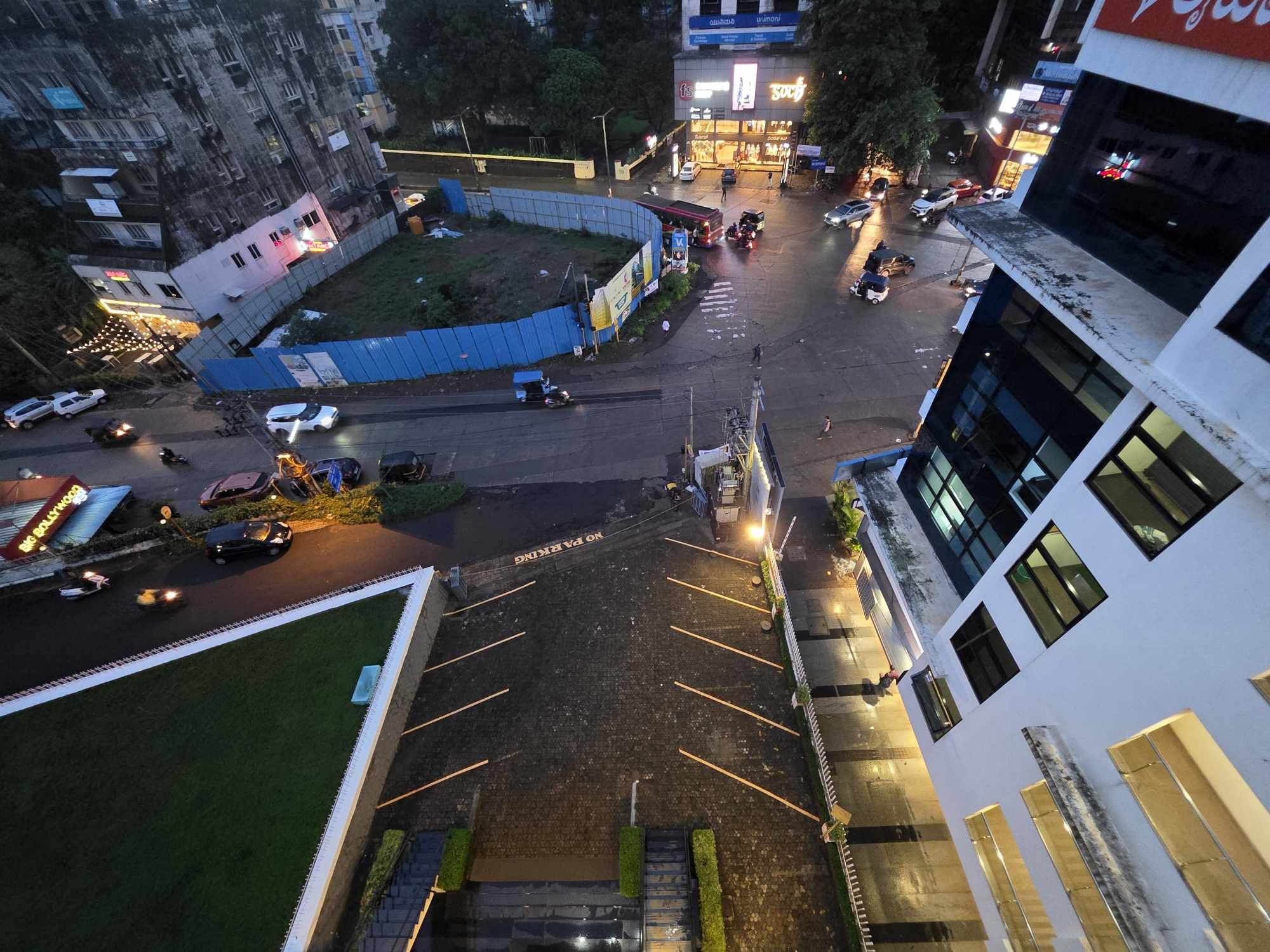 image of front parking lot
