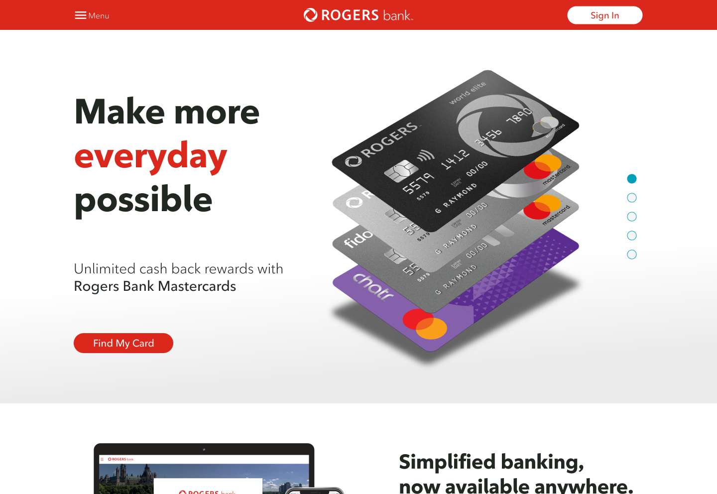 Rogers Bank - Before