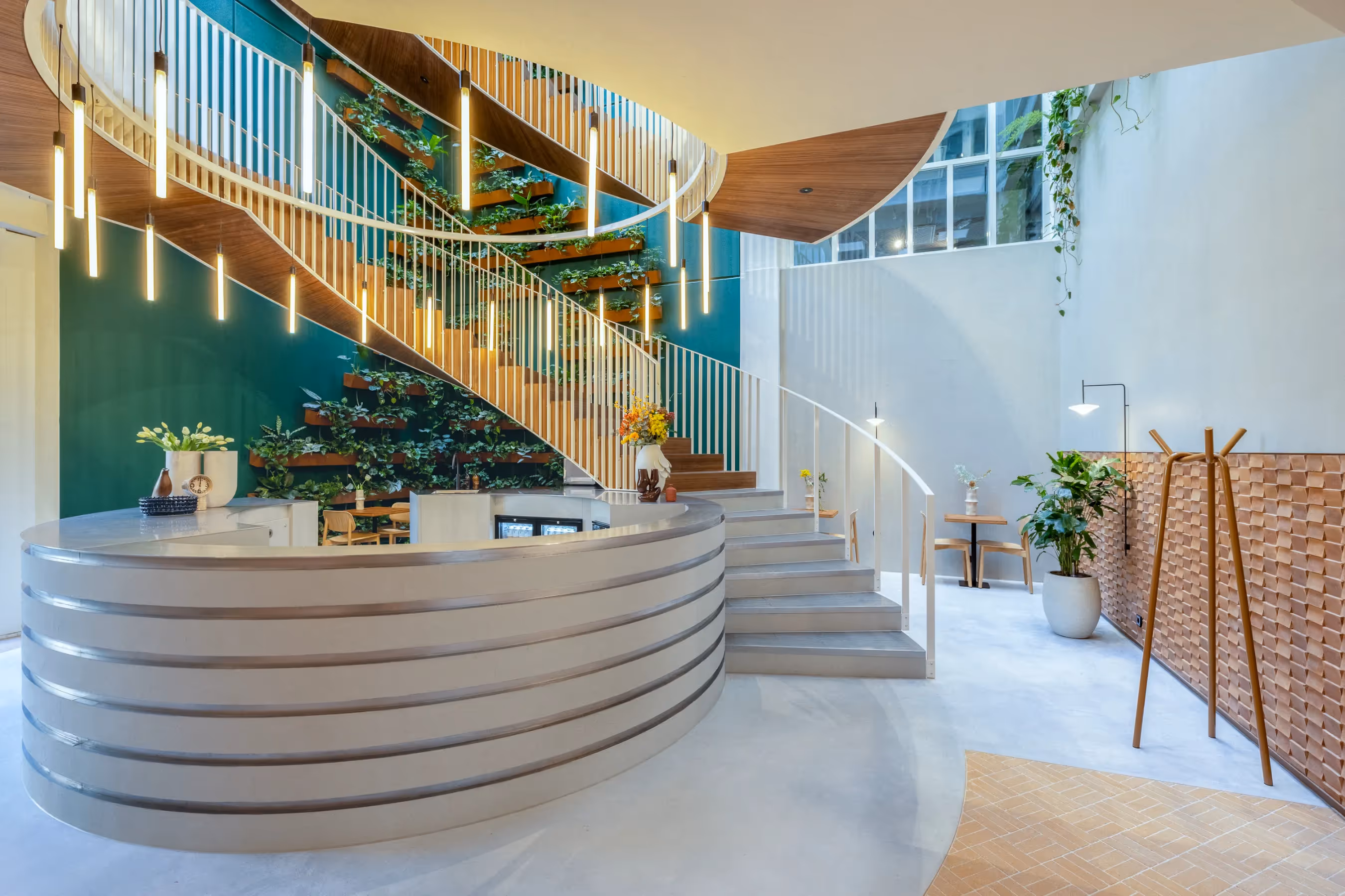 Entrance and stairs