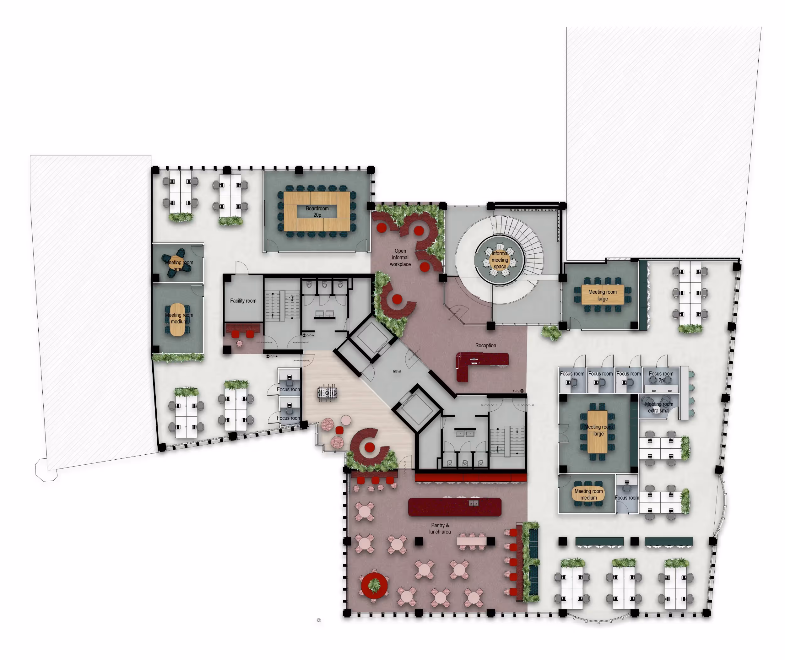 SECOND FLOOR OFFICE AREA