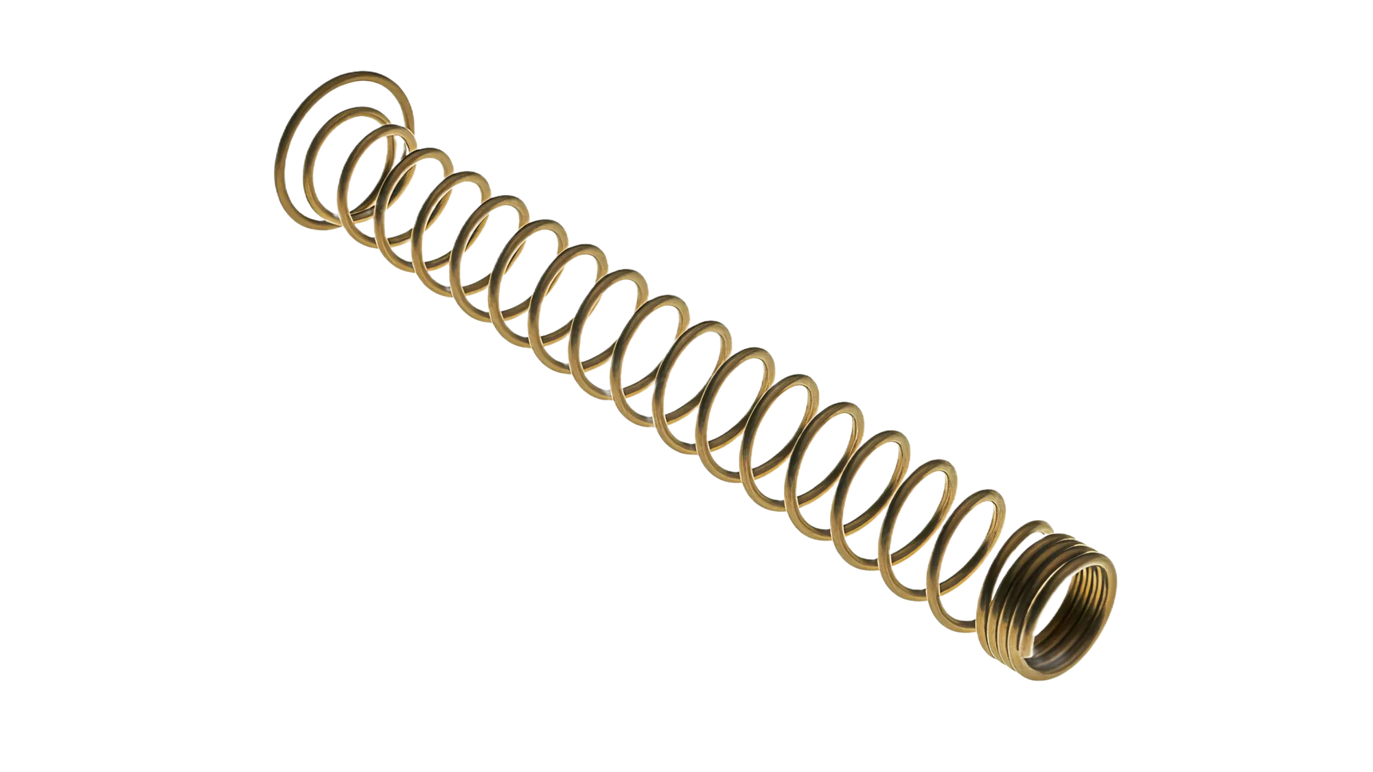 Feingliedrige Druckfeder für kleine Bauraeume