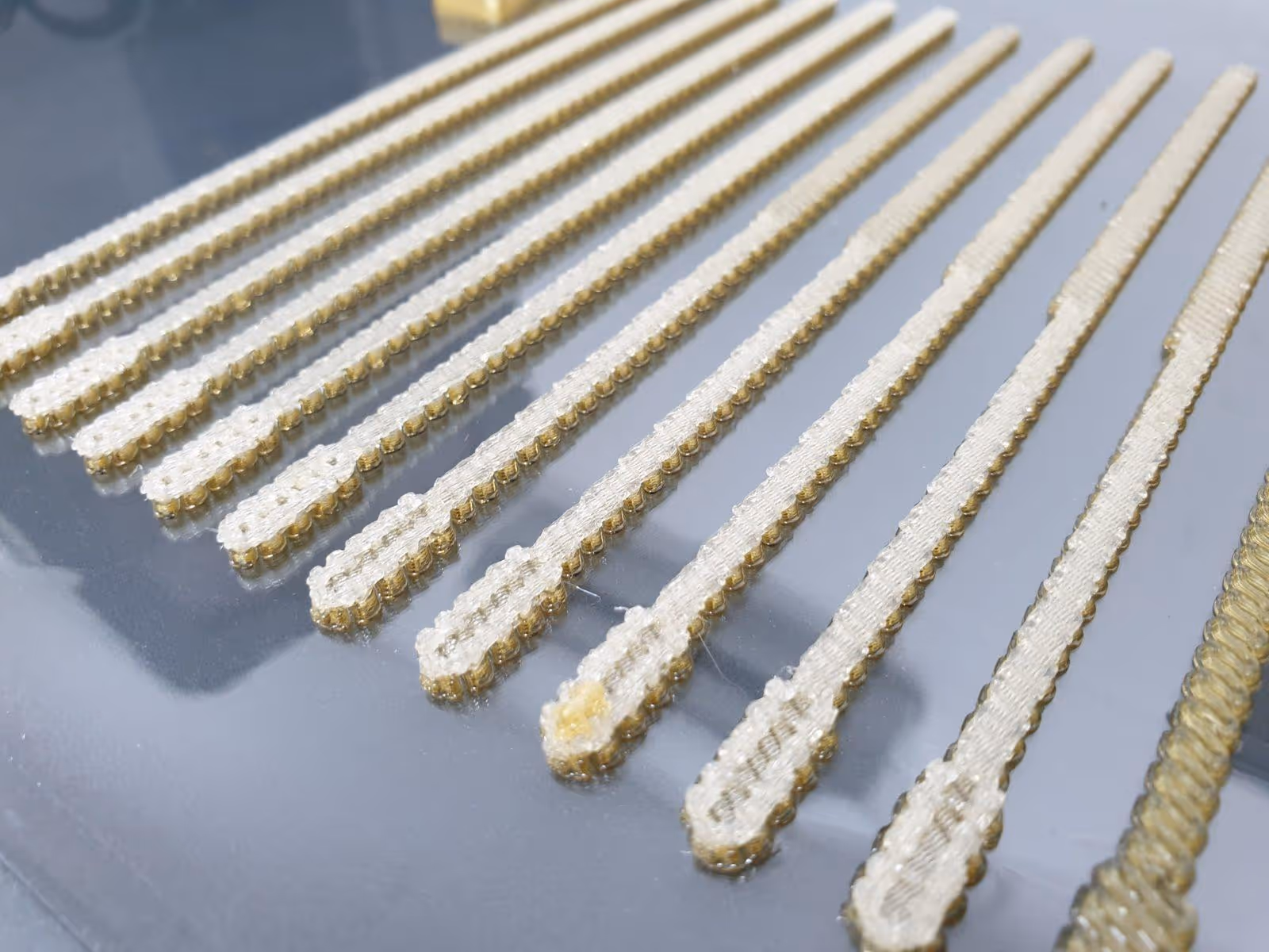 3D Printed Nasal Swabs using ULTEM1010 printed with a F450mc.